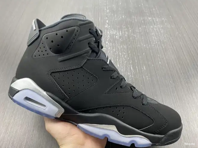 Rep TBK DX2836-001 Metallic Jordan Air 6 Silver 0509